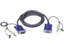 Aten (2L-2402A) - 6' VGA+Audio Cable for VS0202/0204/0404/0116