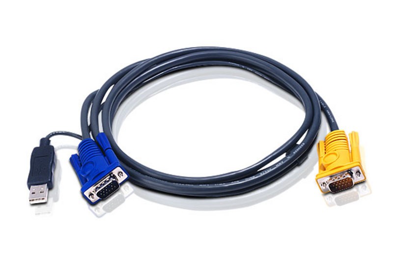 Aten (2L-5203UP) - 10' USB SlimTech KVM Cable