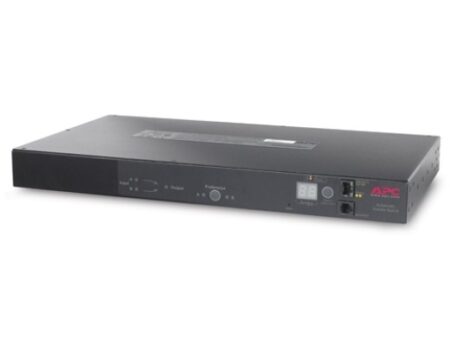 APC (AP7721) - Rack ATS, 1U, 230V, 10A, C14 In, (12)C13 Out  * NOT include input/output cables