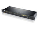 Aten (CS1208A) - 8-Port KVM Rack Switch, 1 KVM to 8 PC, 1U w/2*6' KVM Cable