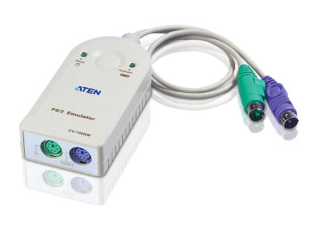 Aten (CV100KM) - PS/2 Keyboard & Mouse Emulator - for manual KVM Switch w/o emulation