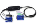Aten (CV131B) - SUN Console Converter w/Cable ~ USB+VGA (SUN) to PS/2+VGA (KVM Switch)