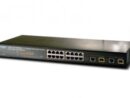 Planet (FGSW-1828PS) - 16-port 10/100 + 2 Gigabit TP/SFP Web/Smart Switch w/ 8-port 802.3af POE (110W)