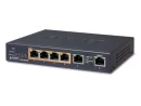 Planet (GSD-604HP) - 4-Port 10/100/1000T 802.3at POE + 2-Port 10/100/1000T Desktop Switch (55W POE Budget, External Power Supply)