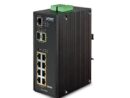 Planet (IGS-10020PT) - IP30 L2/L4 SNMP Manageable 8-Port Gigabit POE(Af) Switch + 2-Port Gigabit SFP Industrial Switch (-40 to 75 C)