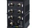 Planet (IGS-5227-6MT-X) - IP67-rated Industrial L2+ 6-Port 10/100/1000T X-coded M12 Managed Ethernet Switch (-40~75 degrees C) , ERPS Ring, 1588, Modbus TCP