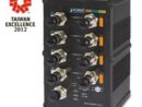Planet (ISW-804PT-M12) - IP67 rated 8-Port 10/100Mbps M12 Fast Ethernet POE Switch (-40 to 75 degree C)
