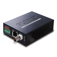 Planet (IVS-H125P) - POE Internet Video Server. 802.3af POE, H.264/MPEG4/MJPEG, D1@30fps, 3DNR, MicroSD, Video Output, 2-way Audio, DI/DO, RS485, IPv6,?ONVIF, DC Power Jack, 12V/0.4A Out, SAMBA, Intelligent Motion/Audio Detection, PLANET Easy-DDNS/Mobile App.