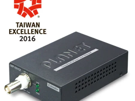 Planet (LRP-101CE) - 1-Port 10/100TX POE PSE + 1-Port Coax Long Reach POE Extender, -20 to 70 Degree C