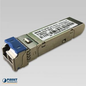 Planet (MGB-TLA10) - Mini GBIC WDM TX1310 Module - 10KM (-40 to 75C), DDM Supported
