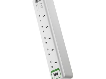 APC (PM5T-UK) - PM5T-UK - Essential SurgeArrest 5 outlets with phone protection 230V UK