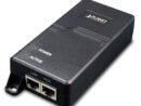 Planet (POE-172) - Single Port 10/100/1000Mbps Ultra POE Injector (60 Watts) - w/internal power, 802.3at PoE compatible