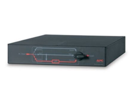 APC (SBP5000RMI2U) - APC Service Bypass Panel - 230V; 32A; BBM; IEC320 C20/HW Input; IEC-320 Output - (2) C19 (8) C13