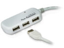 Aten (UE2120H) - USB 2.0 Extender w/4-Port Hub - 12M