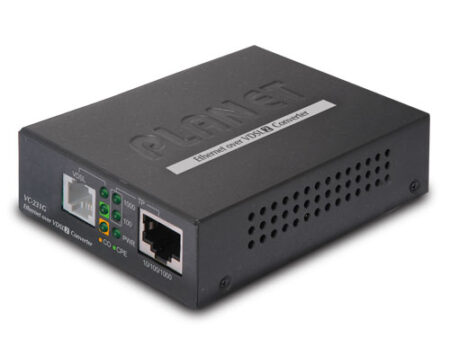 Planet (VC-231G) - 1-Port 10/100/1000T Ethernet to VDSL2 Converter -30a profile w/ G.vectoring, RJ11