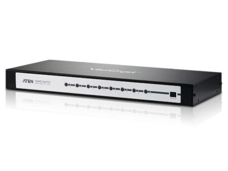 Aten (VS0801) - 8 Port Video Switch w/Audio, 8 PC to 1 VGA, 2048x1536