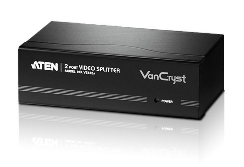 Aten (VS132A) - Video Splitter 1 to 2 (2048x1536), 450MHz, 3 level cascade, ??????±K???jIC