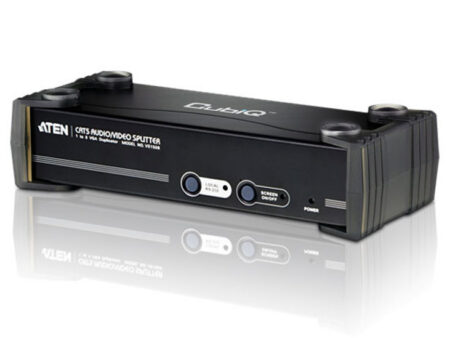 Aten (VS1508) - 8 Port Audio/VGA Splitter w/1*Remote Repeater VB552