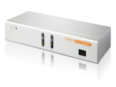 Aten (VS231) - 2 Port HDTV A/V Switch, 2 to 1 HDTV+Audio w/Remote Ctl
