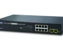 Planet (WGSD-10020HP) - IPv4/IPv6 L2+/L4 Managed 8-Port 802.3at High Power PoE Gigabit Ethernet Switch + 2-Port SFP (150W)